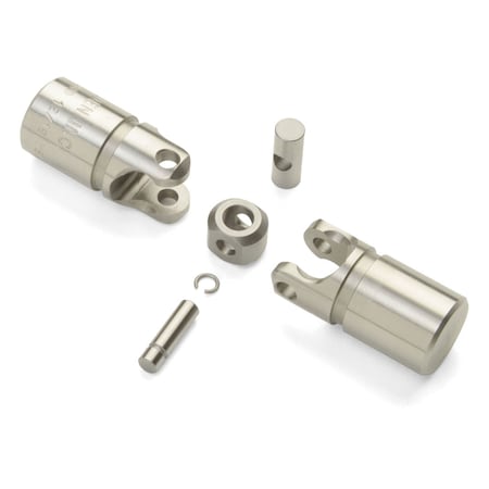 Single U-Joint Kit, Machinable, 1.495 (38.0 Mm) OD, Stainless